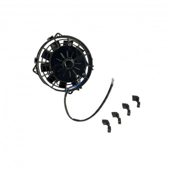 Вентилятор 6" 80W, (15см), прямые лопасти